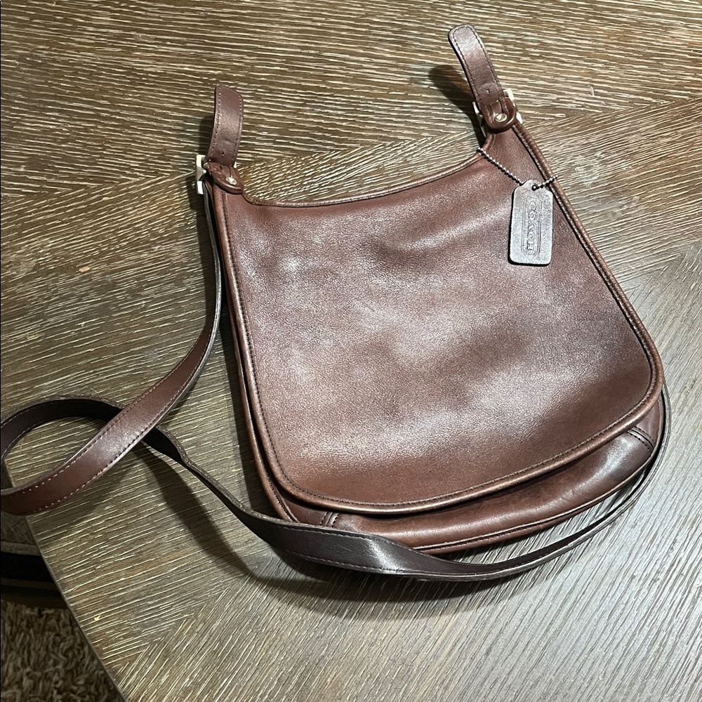 Vintage Coach 9135 Small Hippie Flap saddlebag/crossbody bag - Picture 7 of 12